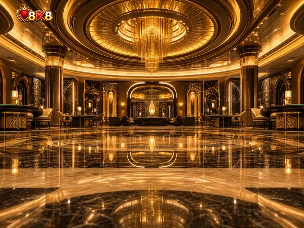 8K8 promo visual 2 spotlighting casino bonus campaigns.